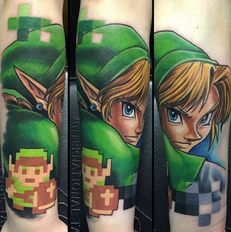 Tattoos - Color Zelda Tattoo - 115365